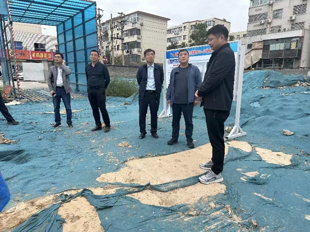 ky体育(中国)官方网站
负责人汪洋到孙八砦城中村改造项目调研项目建设工作